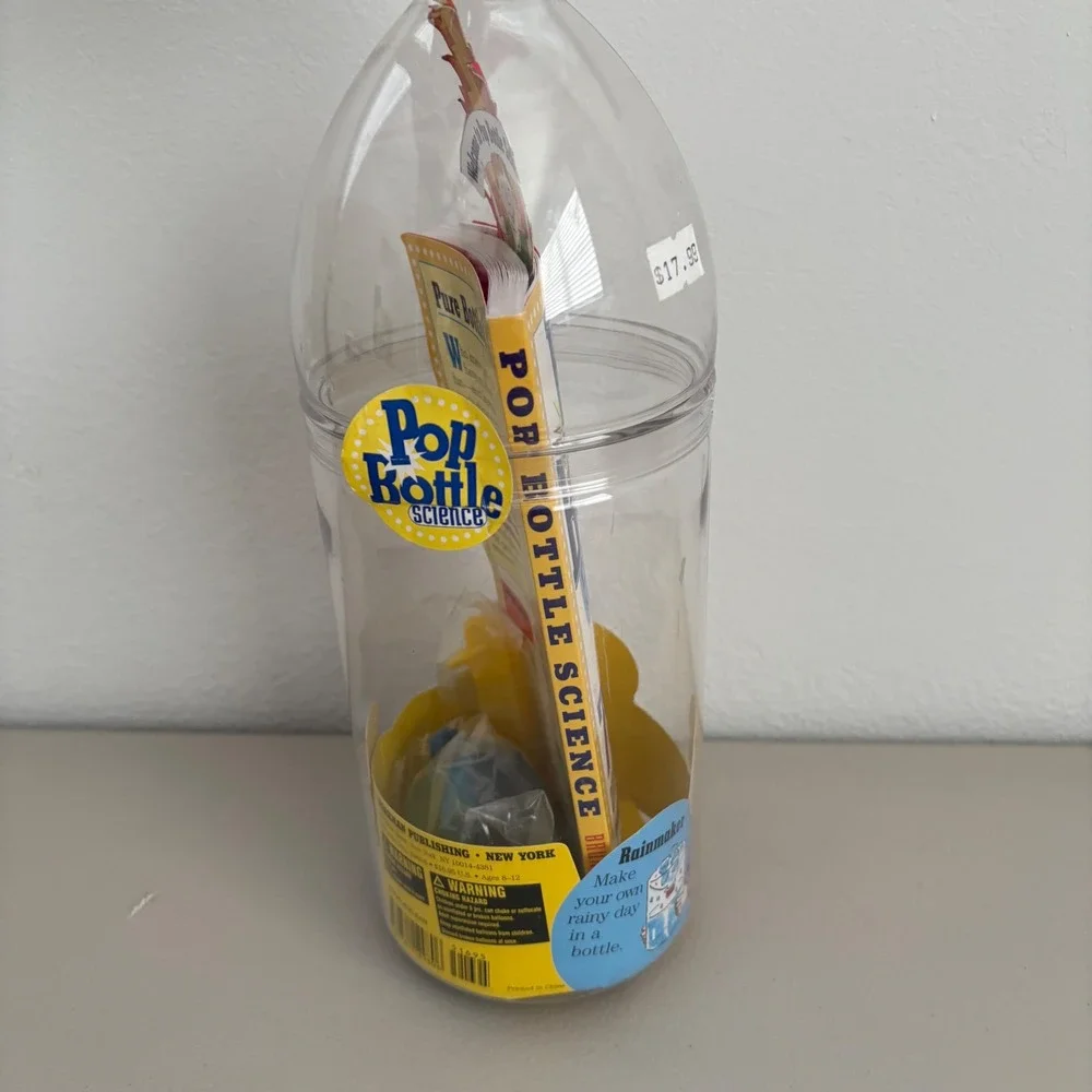 Pop Bottle Science Kit 79‎ Fun Experiments Book Included Educational Toy
